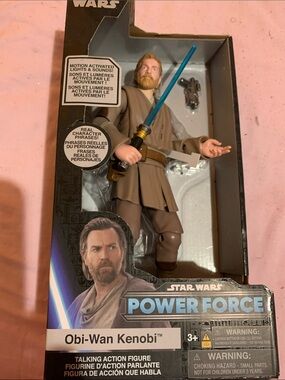 Star Wars Obi-Wan Kenobi Action Figure - Brown & Blue